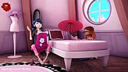 دختر کفشدوزکی و گربه سیاه دوبل...