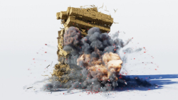 انفجارهای واقعی Minecraft TNT (شبیه سازی فیزیک)