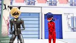 دختر کفشدوزکی و گربه سیاه دوبل...