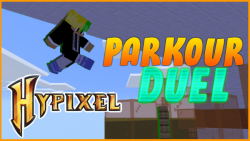 این گیم مود هایپیکسل خیلی سمه Hypixel Parkour Duel ماینکرافت ماین کرفت