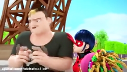 دختر کفشدوزکی و گربه سیاه دوبل...