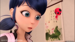 دختر کفشدوزکی و گربه سیاه دوبل...