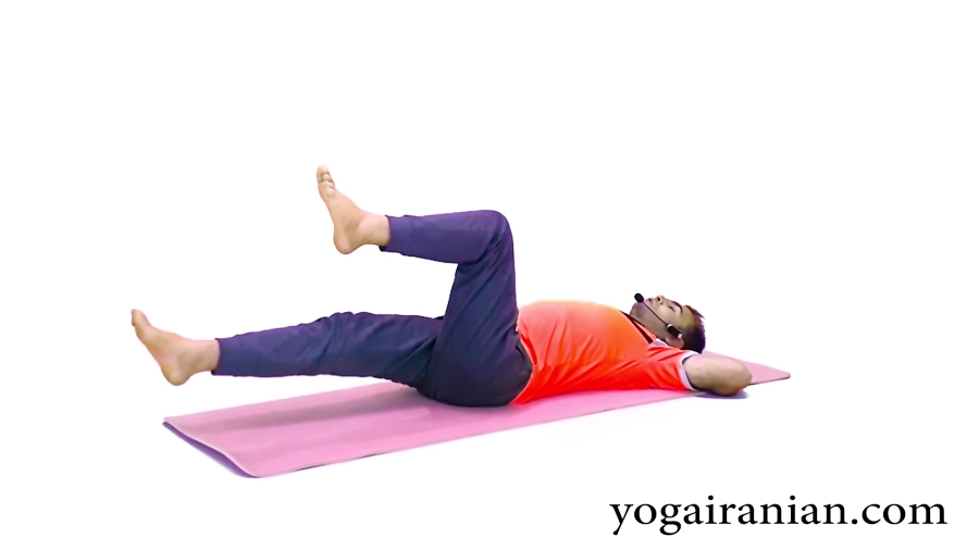 آموزش ورزش یوگا یوگا برای لاغری شکم