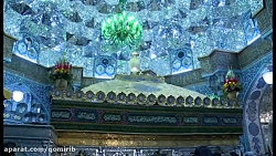 گل آرایی ضریح مطهر حضرت معصومه (س) در قم