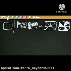 مثال از جمع و تفريق اعداد مخلوط