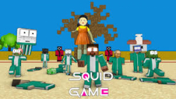 Monster school Squid game-مدرسه هیولا ها بازی مرکب