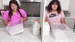 مری و ایزی  درست کردن اسلایم...