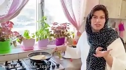 آموزش آشپزی - این قسمت آموزش یه حلوا فوری و خوشمزه