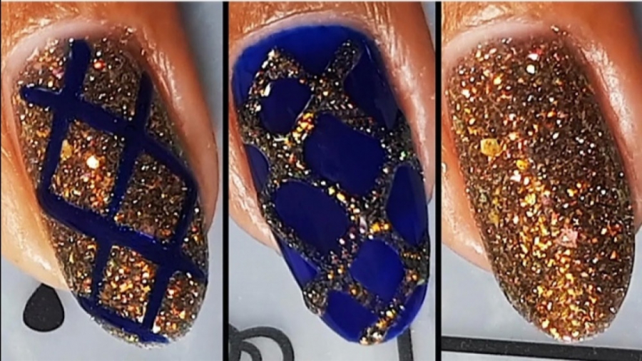 آموزش طراحی ناخن کریسمس 2021