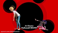 دختر کفشدوزکی و گربه سیاه دوبل...