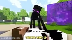 ماینکرافت مدرسه هیولا ها سینما...