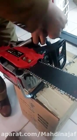 راه اندازی اره بنزینی ادون فیل...