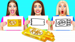 چالش نقاشی سبز نارنجی قرمز