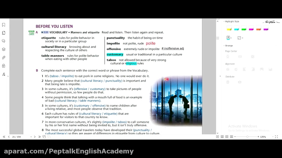 Top Notch 3 Unit 1 Part 2