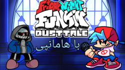 گیم پلی VS Dusttale ((باحال ترین ماد FNF)) Friday Night Funkin