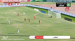 خلاصه بازی ایران ۲ لبنان ۱ انت...