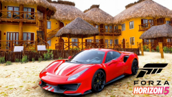 Ferrari in forza horizon 5 gameplay
