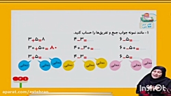 پایه دوم ،درس ریاضی صفحه 21 و 22، مدرس آقای میگونی