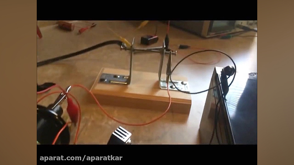 آزمایش عملکرد «فرستنده ی جرقه ای» و «کوهرر» دندانپزشکی کودکان