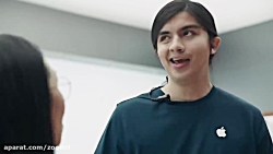 وقتی سامسونگ ناچ اپل آيفون X ر...