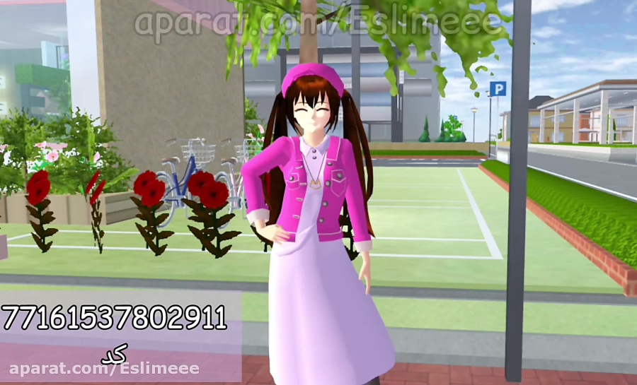 کد کافه ی کیوت و شیک در ساکورا اسکول Sakura School Simulator