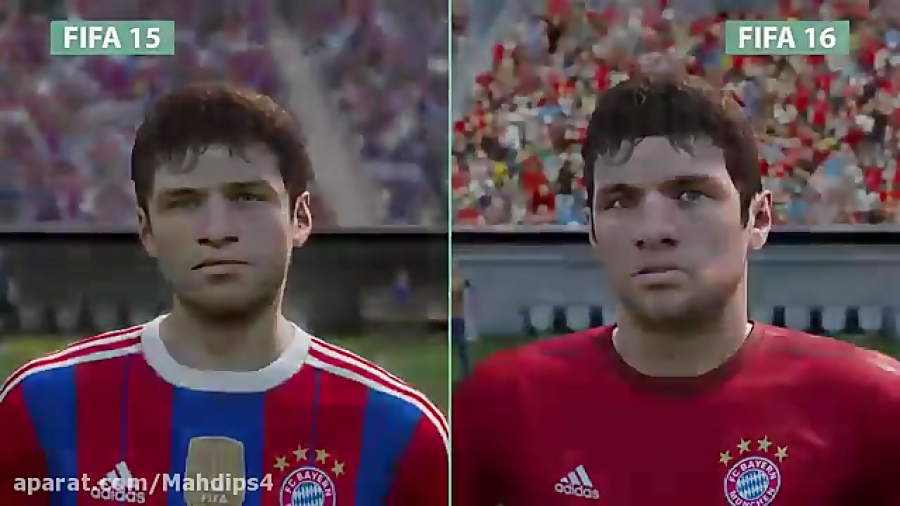 FIFA 15 vs. FIFA 16 Graphics