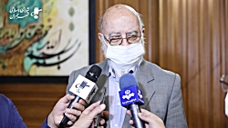 گزارش مهدی چمران از بیست و چهارمین جلسه شورای اسلامی شهر تهران در جمع خبرنگاران گزارش مهدی چمران از بیست و چهارمین جلسه شورای اسلامی شهر تهران در جمع خبرنگاران