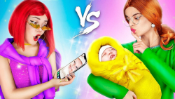 مادر عادی در مقابل مادر بلاگر...