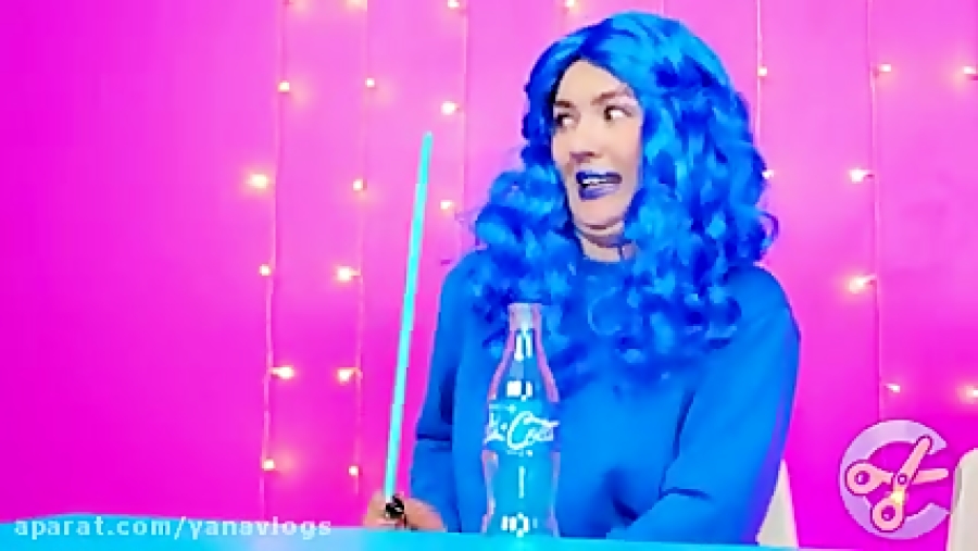 چالش اسمر فود صورتی وآبی