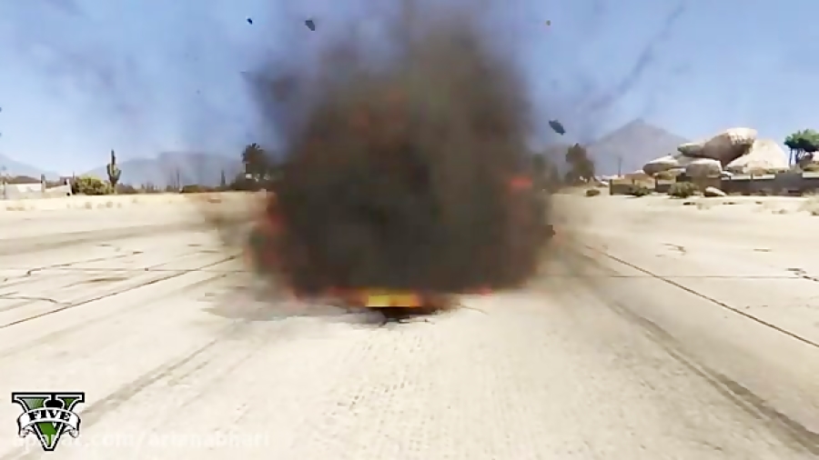 مقایسه انفجار در GTA5