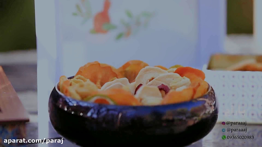 چیپس میوه پاراج، یک انتخاب مناسب برای کودکان