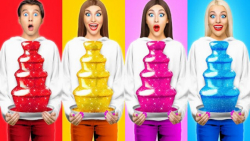 چالش های غذایی عجیب و رنگارنگ...