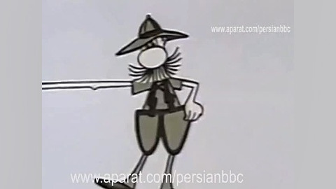 معرفی سری جدید کارتون زبل خان در بی بی سی BBC فارسی. زمان40ثانیه