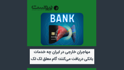 مهاجران خارجی در ایران چه خدمات بانکی دریافت میکنند؛ گام معلق لک لک مهاجران خارجی در ایران چه خدمات بانکی دریافت میکنند؛ گام معلق لک لک