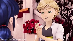 دختر کفشدوزکی و گربه سیاه دوبل...