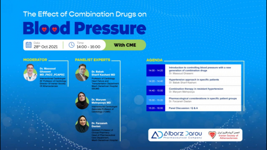 فیلم وبینار علمی The Effect of Combination Drugs on Blood Pressure زمان7790ثانیه