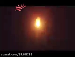 لحظه پرتاب موشک بالستیک قیام د...