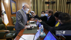 گزارش مهدی چمران از بیست و ششمین جلسه شورای اسلامی شهر تهران در جمع خبرنگاران گزارش مهدی چمران از بیست و ششمین جلسه شورای اسلامی شهر تهران در جمع خبرنگاران