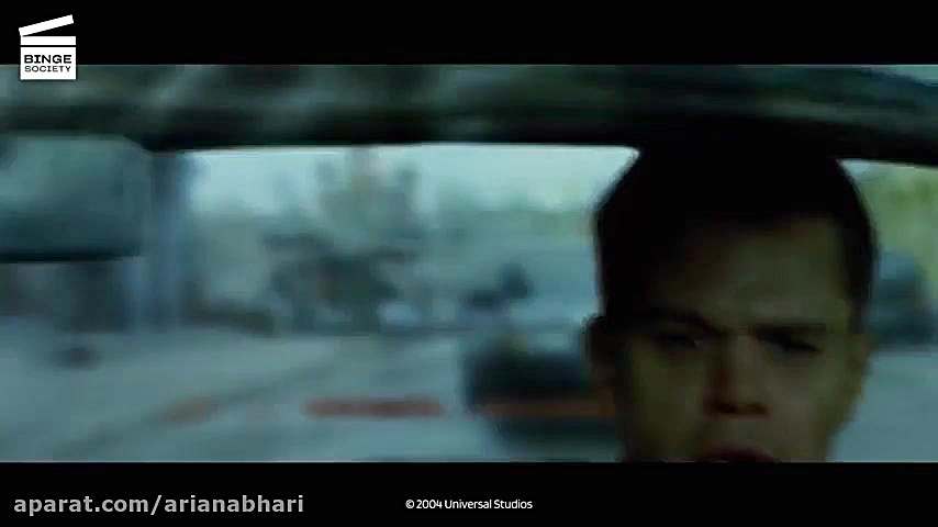 سکانس تعقیب و گریز فیلم The Bourne Supremacy زمان325ثانیه