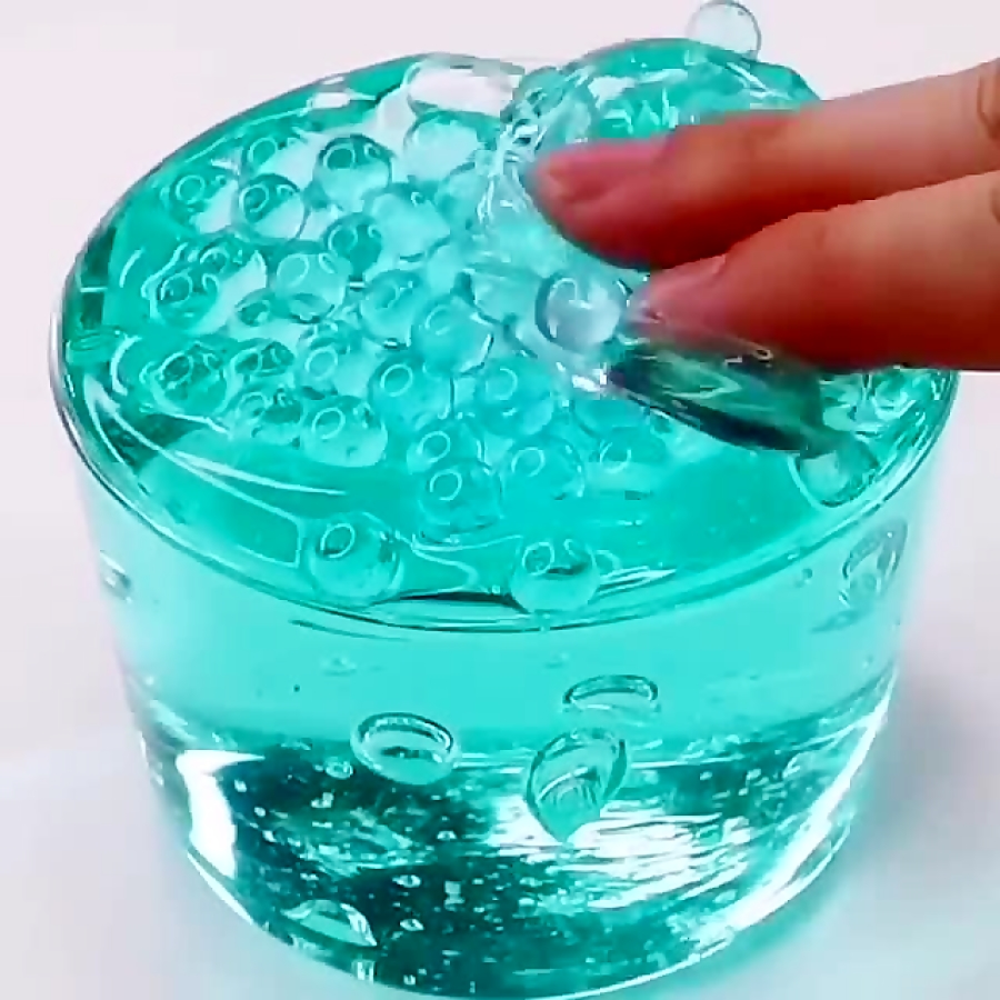 Слайм из прозрачного клея. اسلایم شفاف Clear Slime.