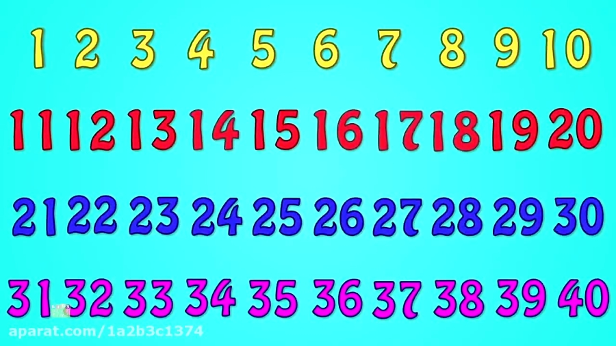 numbers 1_40