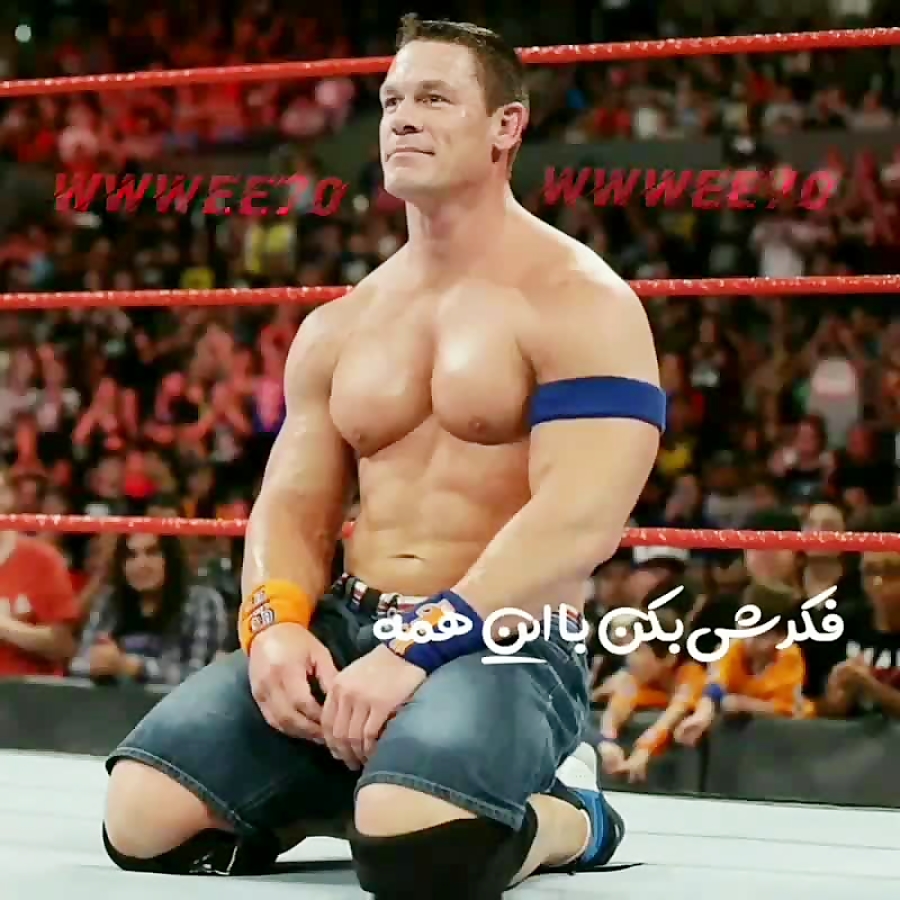 کشتی کج خفن  جان سینا.