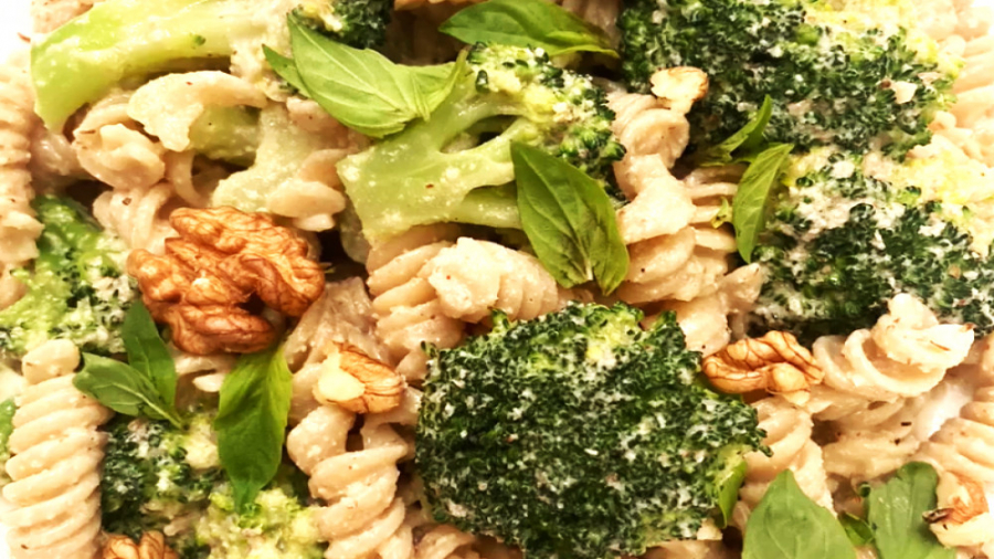ماکارونی با بروکلی