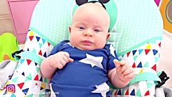 Roma and Diana learn colors with baby Oliver _ Funny videos for kids Roma and Diana learn colors with baby Oliver _ Funny videos for kids