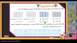 ریاضی چهارم ابتدایی فصل سوم جلسه 2:nbsp; حذف حالت های نامطلوب صفحه (47)
