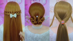 آموزش بستن موهای بلند دخترانه...