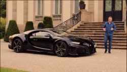 بوگاتی Chiron Super Sport در مسیر Nurburgring   بارانی در تاپ گیر