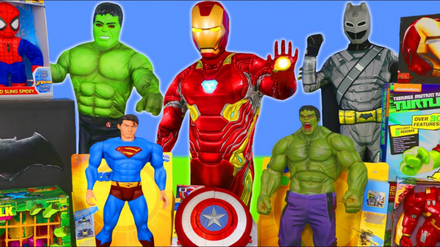 مجموعه اسباب بازی های ابرقهرما...