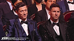 لحظه اعلام نام لیونل مسی برای...