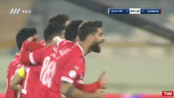 گل اول پرسپولیس به نفت مسجد سلیمان - پرسپولیس - گل دیدنی پرسپولیس